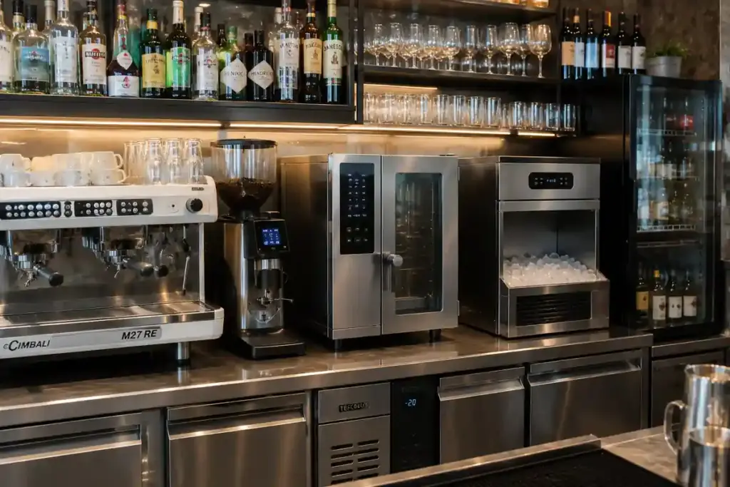 Attrezzature da bar correttamente dimensionate